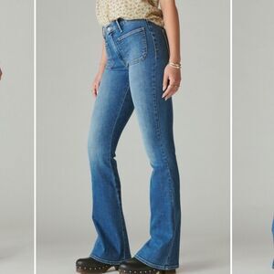 Lucky Brand Stevie High Rise Flare 6 28
